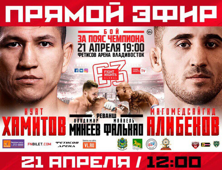 Результаты и видео турнира FIGHT NIGHTS GLOBAL 63